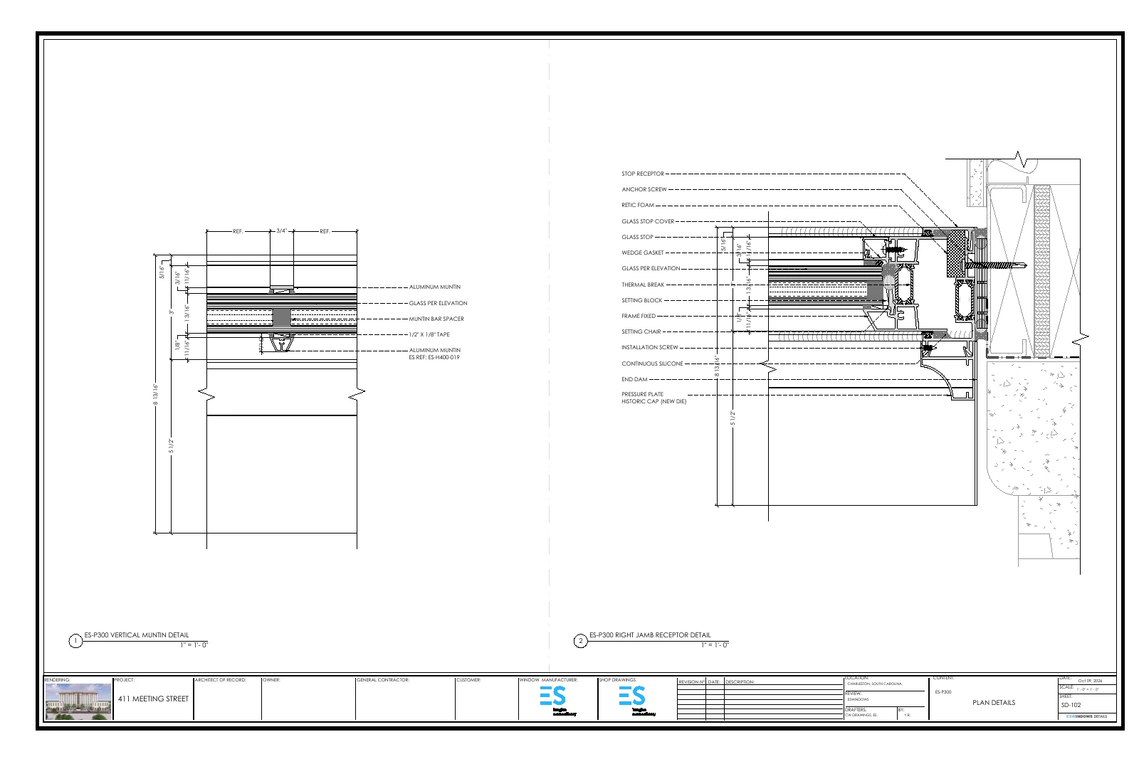 Sheet SD-102, Plan details