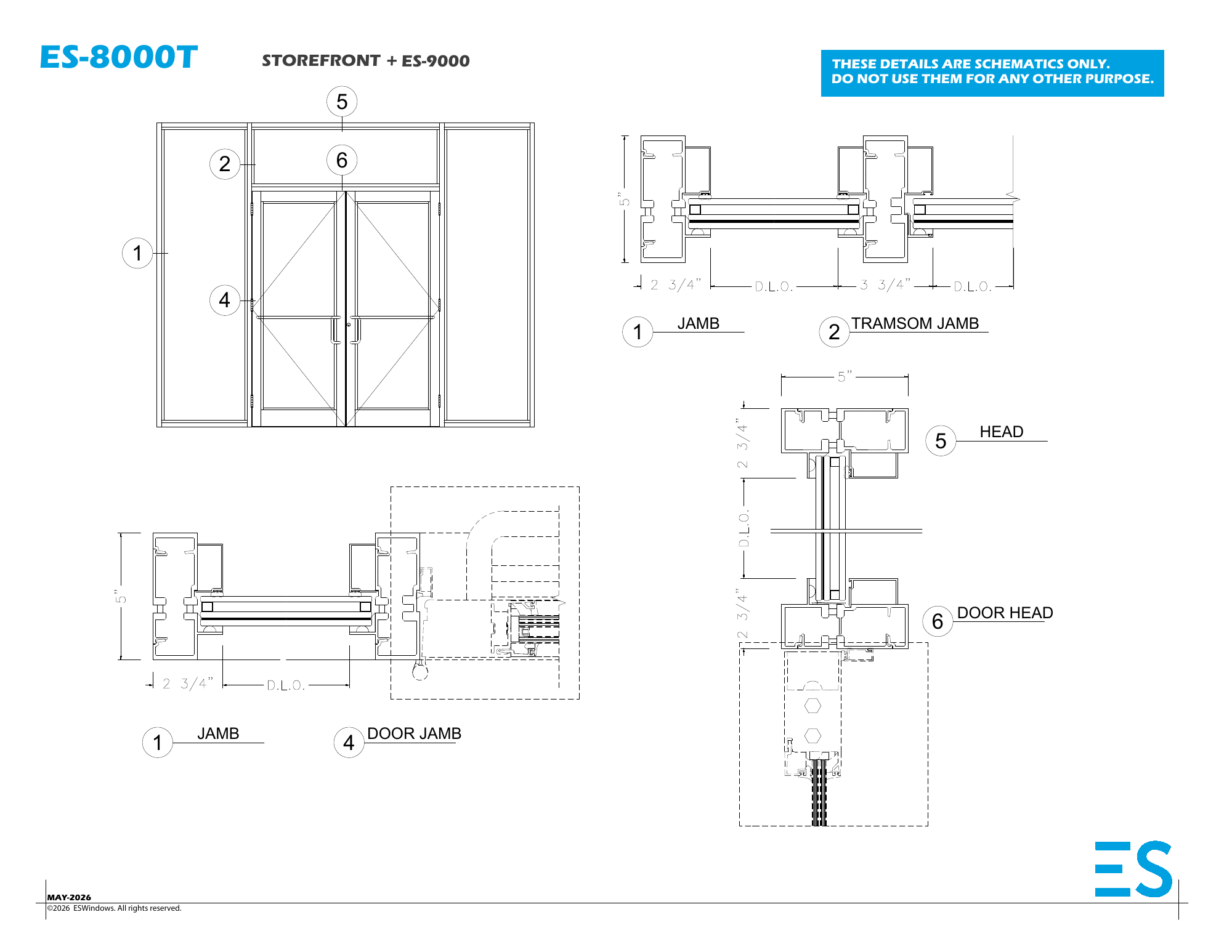 ES-8000T manufacturer schematic sheet 3: ES-8000T + ES-9000