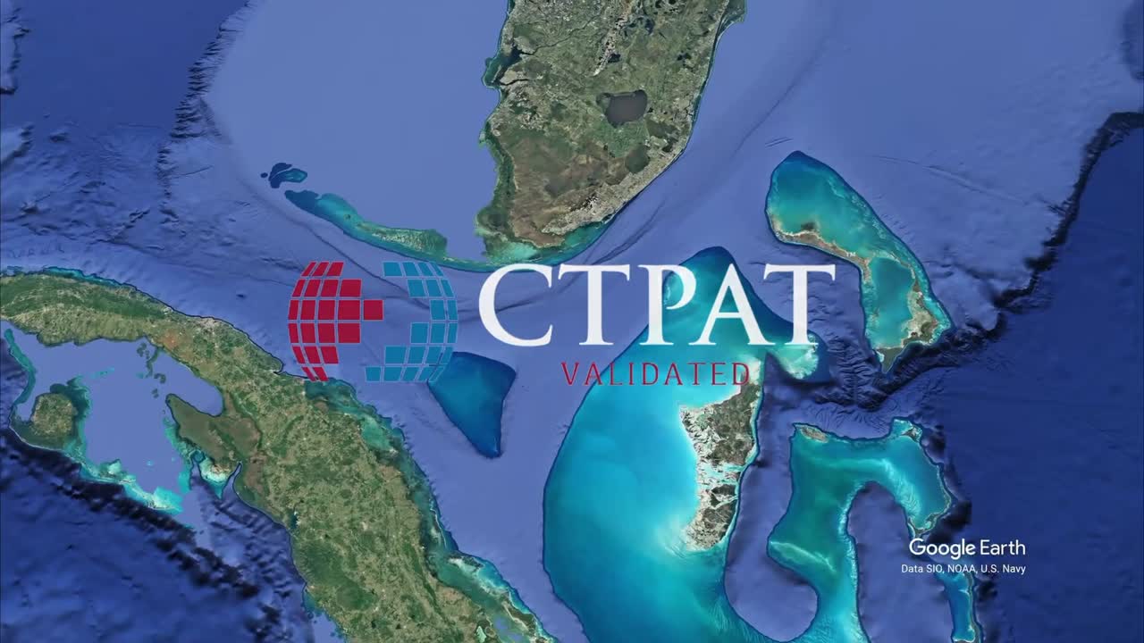 ES shipping route to Charleston
