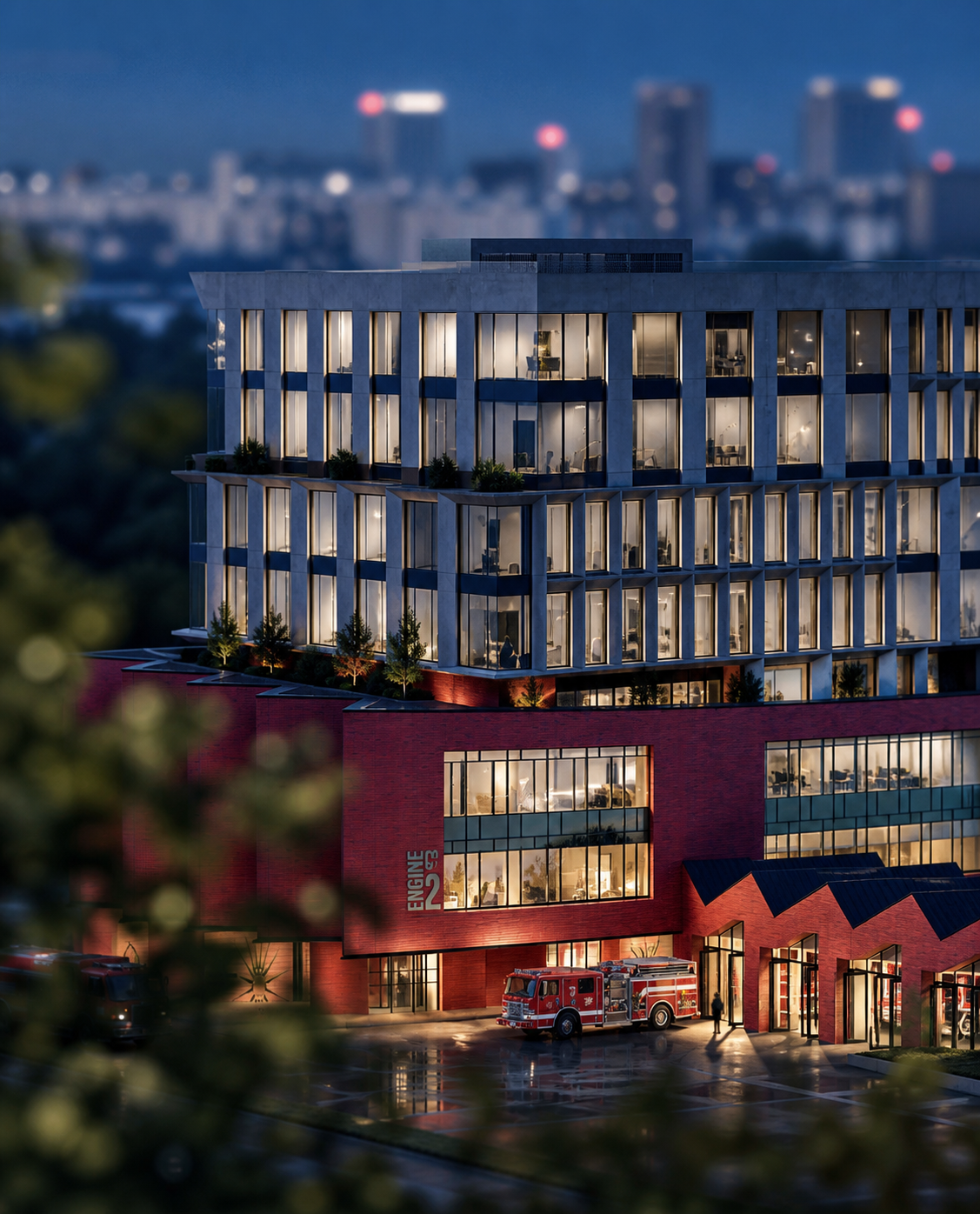 Metro Nashville Fire Department building visualization