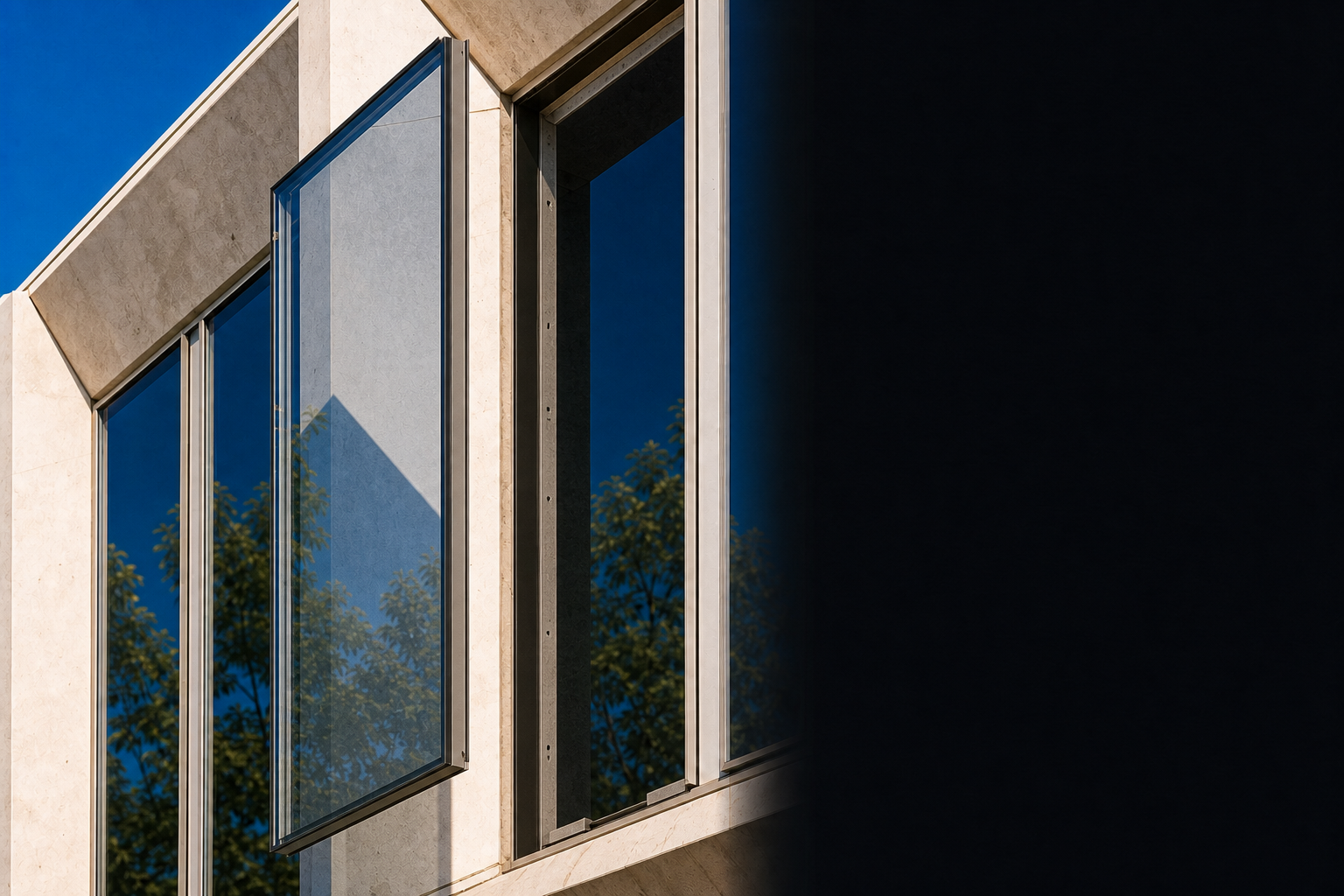 Project glazing and window detail